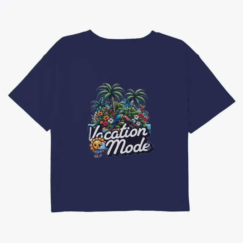 "Vacation Mode" T-Shirt Design