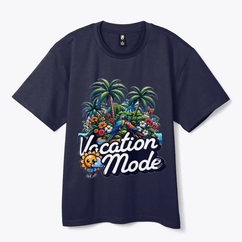 "Vacation Mode" T-Shirt Design