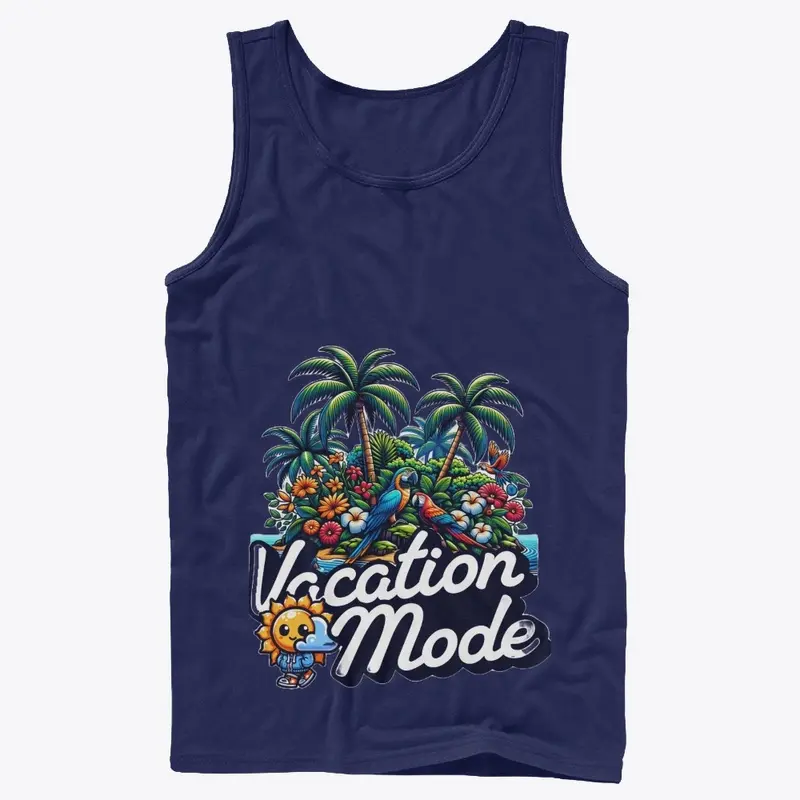 "Vacation Mode" T-Shirt Design